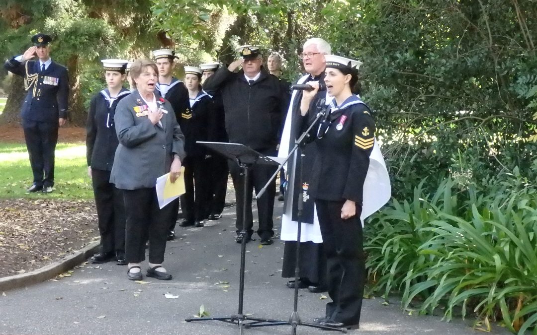 Battle of the Coral Sea Service 2022