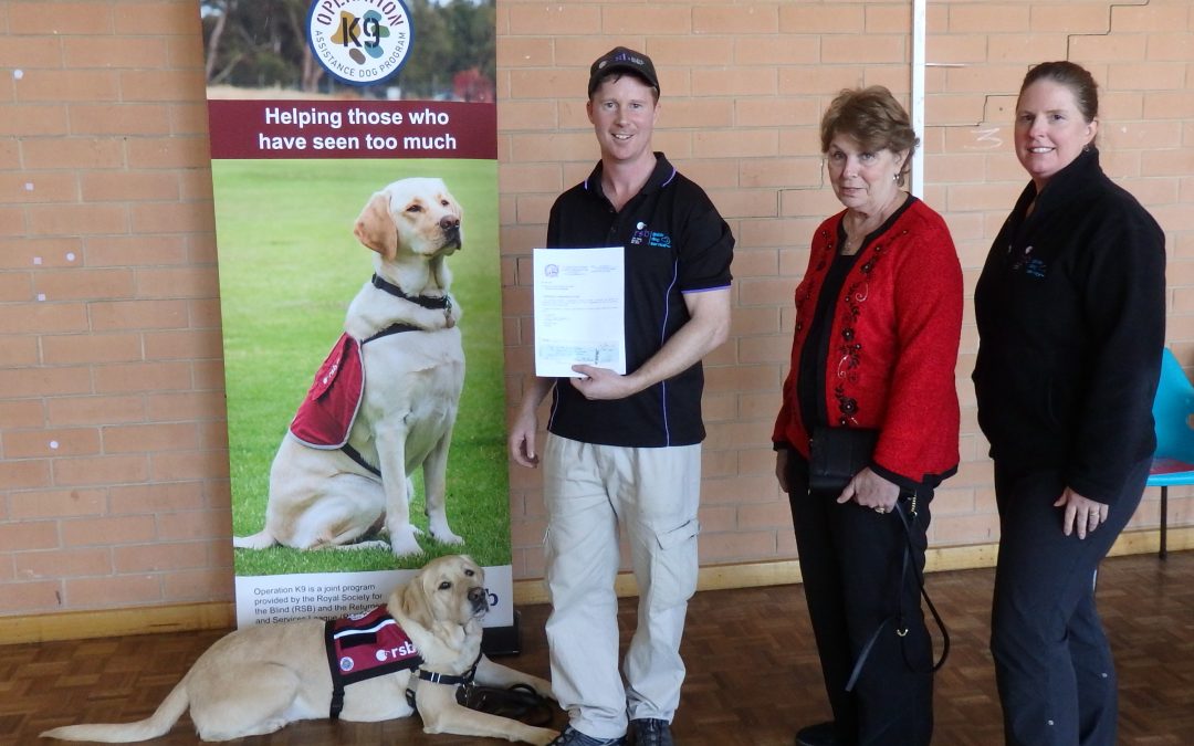 Donation for Operation K9 2019